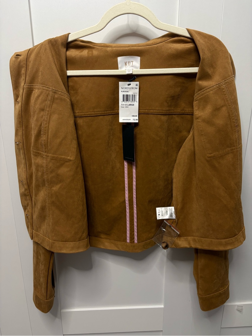 Kut From The Kloth faux-suede button-up jacket - Picture 5 of 8